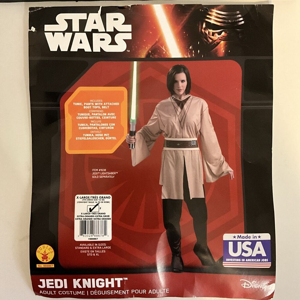 Rubies Star Wars Jedi Knight Halloween Costume X-Large